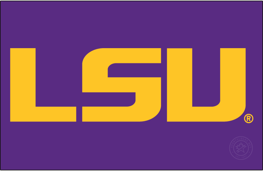 LSU Tigers 2014-Pres Primary Dark Logo iron on transfers for clothing